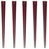 Happy Set of Made In PID3305 J-kitchens Chopsticks, 5, Material Wood, Chopsticks, Japan,