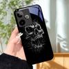 Für Realme GT7 5G Hülle Luxus Malerei Cover Gehärtetes Glas Handyhülle Für Realme GT 7 Fundas Harte PC Stoßfeste Schale Bumper