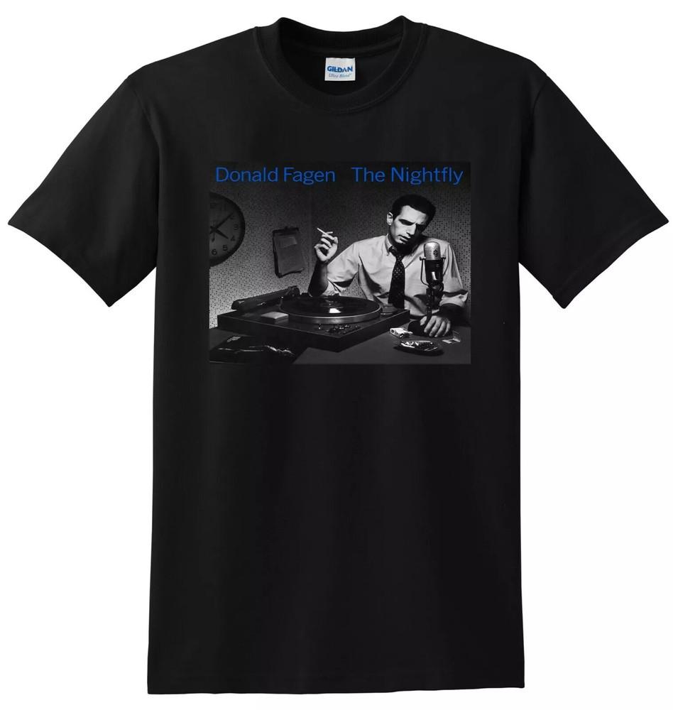 Hot Sale Donald Fagen T Shirt The Nightfly Vinyl Cd Unisex T-Shirt L