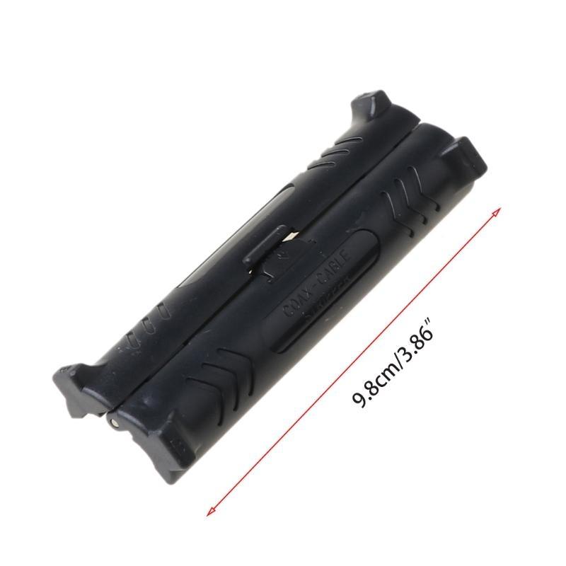 24TE Electric Wire Stripper Pen Rotary Coaxial Wire Cable Pen Cutter Stripping Tool