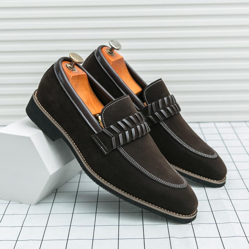 Fashion Leather Shoes For Man Genuine Leather Big Size High Quality Designer Formal Shoes Casual Shoes Fashion Business Oxford