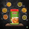 Pushp Sabji Masala 500g Glas Packung mit 2 Premium Indische Gewürzmischung für Gemüse Mehrzweck Curry Gewürz Küchengebrauch