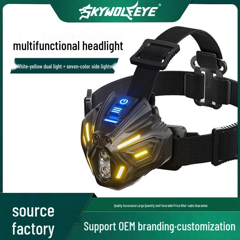 LED Outdoor Adventure Rechargeable Headlamp with Super Bright Light & Long Battery Life