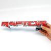 QYCI4 ABS Trunk Sticker Plastic Logo Badge Raptor Letter Badge for Ford Focus Mk2 Fiesta Mk3 Mondeo Mk4 Ranger Kuga Mk7 C Accessorie