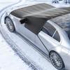 1Pc Car Snow Shield, Front Windshield, Glass Visor, Thickened Magnetic Snow Cover, Antifreeze Half Cover, Car Coat