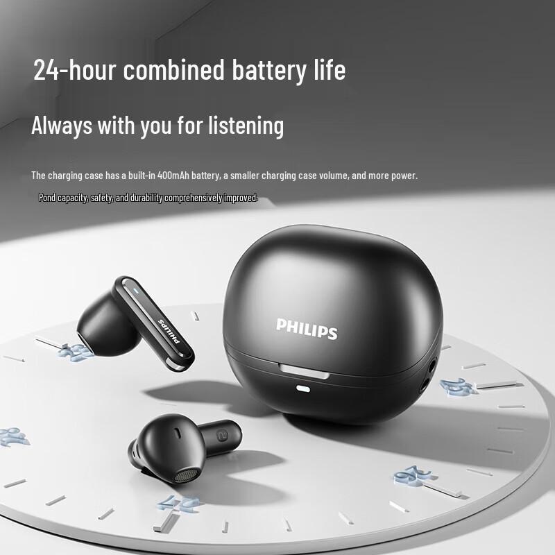 Philips TAT2220 True Wireless Noise-Cancelling Earbuds