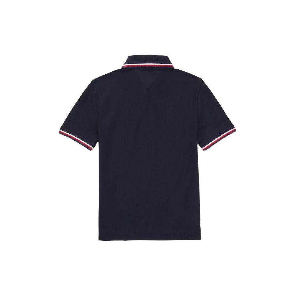 Tommy Hilfiger Tipped Polo Shirt Kids Polos Blue 71J3882-FAP