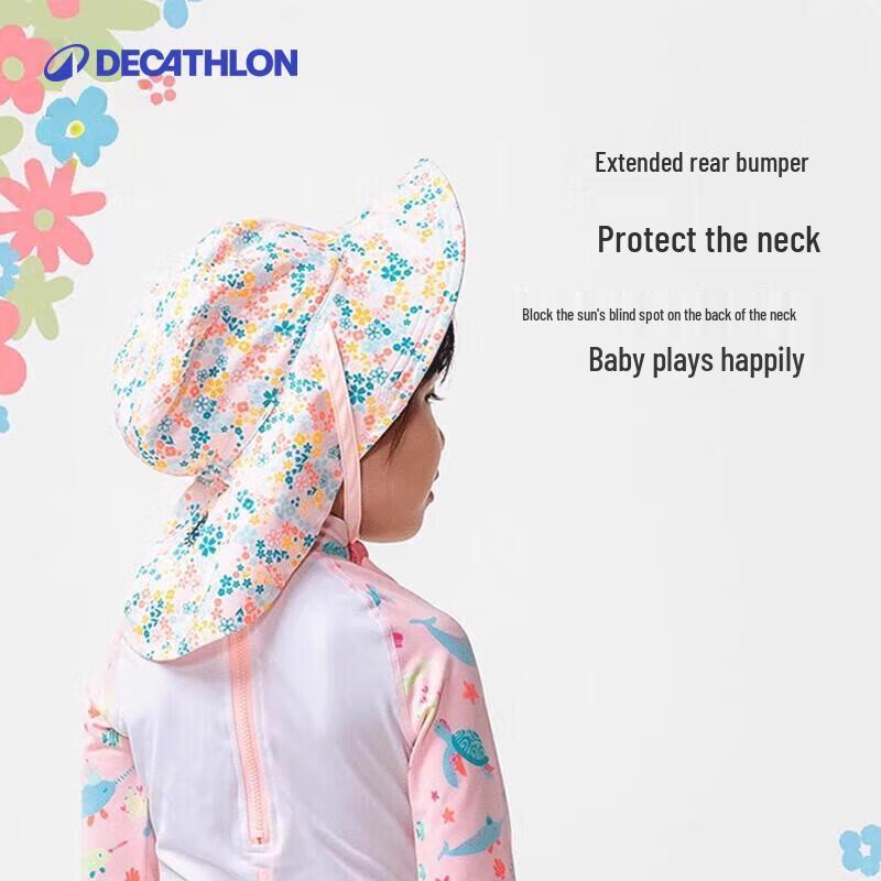Decathlon Kids  Floral Bucket Hat