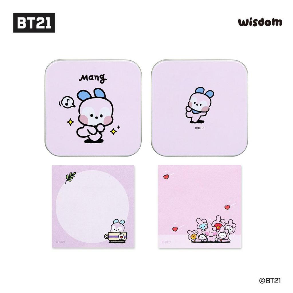 BT21 minini Набор блокнотов в жестяной коробке BTS Товары