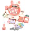 Kids Cash Register Pretend Play Toy Playhouse Roleplay Toy Realistic Checkout Counter Education Toy for Children 4 5 6