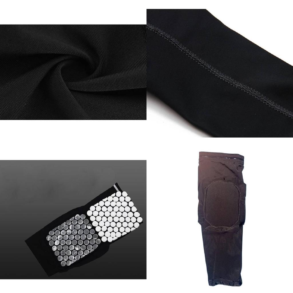 Honeycomb Impact Leg Sleeves Breathable Polyester For Basketball Running Cycling Sports