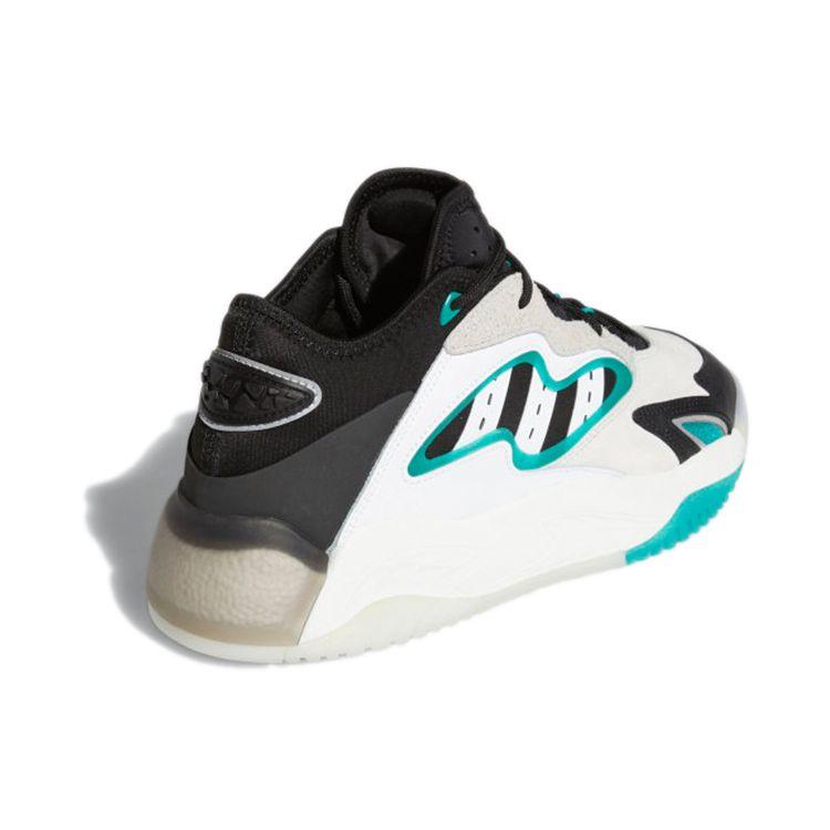 Adidas Streetball 2 Hvit Svart Glory Green Unisex Sneakers Skyhvit Kjerne-Svart H67357