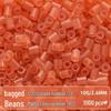 Clear Puzzled Beans Special Color Refill Pack, Black & White, 2.6mm Handmade DIY Fuse Beads Toy Set