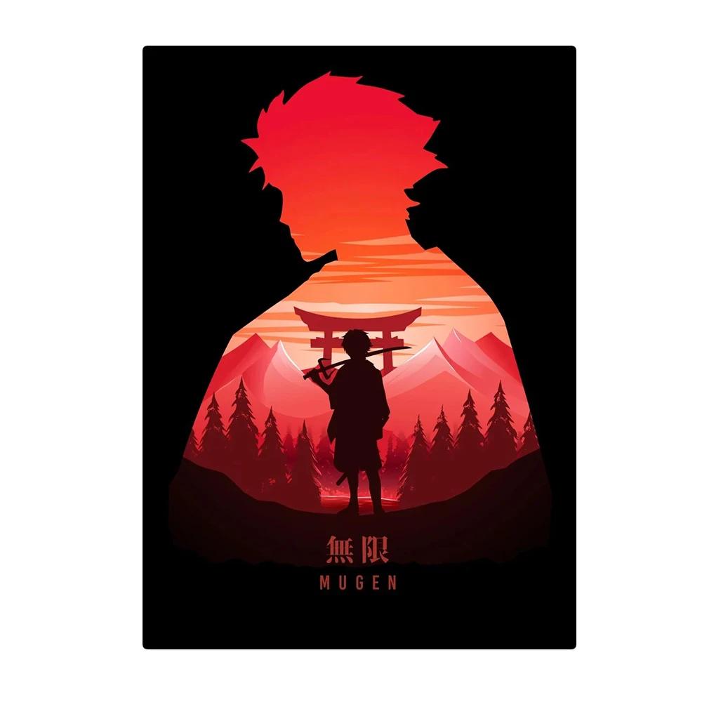 Japanese Classic Anime Poster Picture Prints Canvas Painting Bedroom Living Room Decor Wall Art Vintage Mural Without Frame