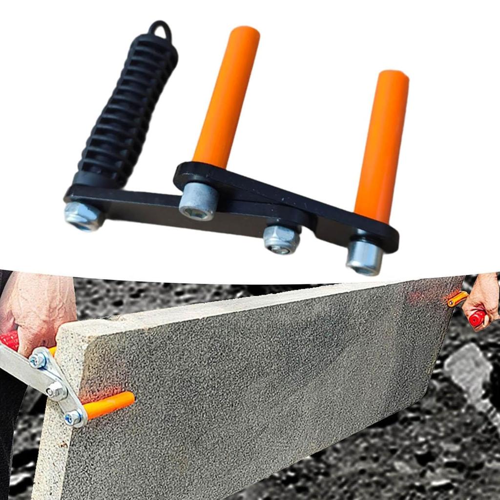 Panel Lifting Tools Drywall Carriers Drywall Panel Mover Heavy Duty Carry Clamp Plasterboard Carrier for Doors Plywood Window, Black Bottom