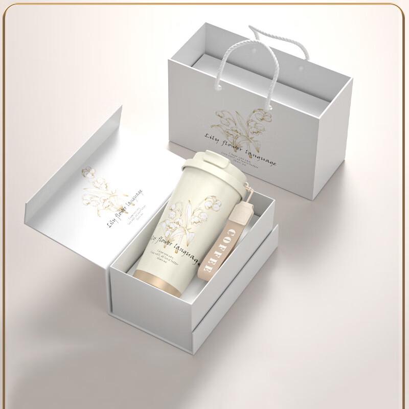 Pabei Lily of the Valley 500ml Insulated Water Bottle