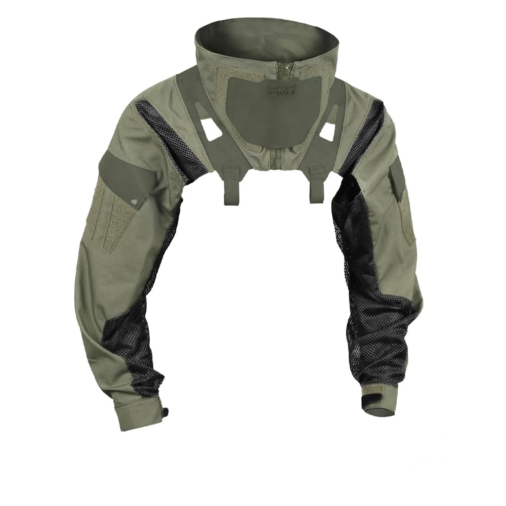 

DMGEAR Мужская легкая дышащая тактическая боевая футболка (RGBK, L)