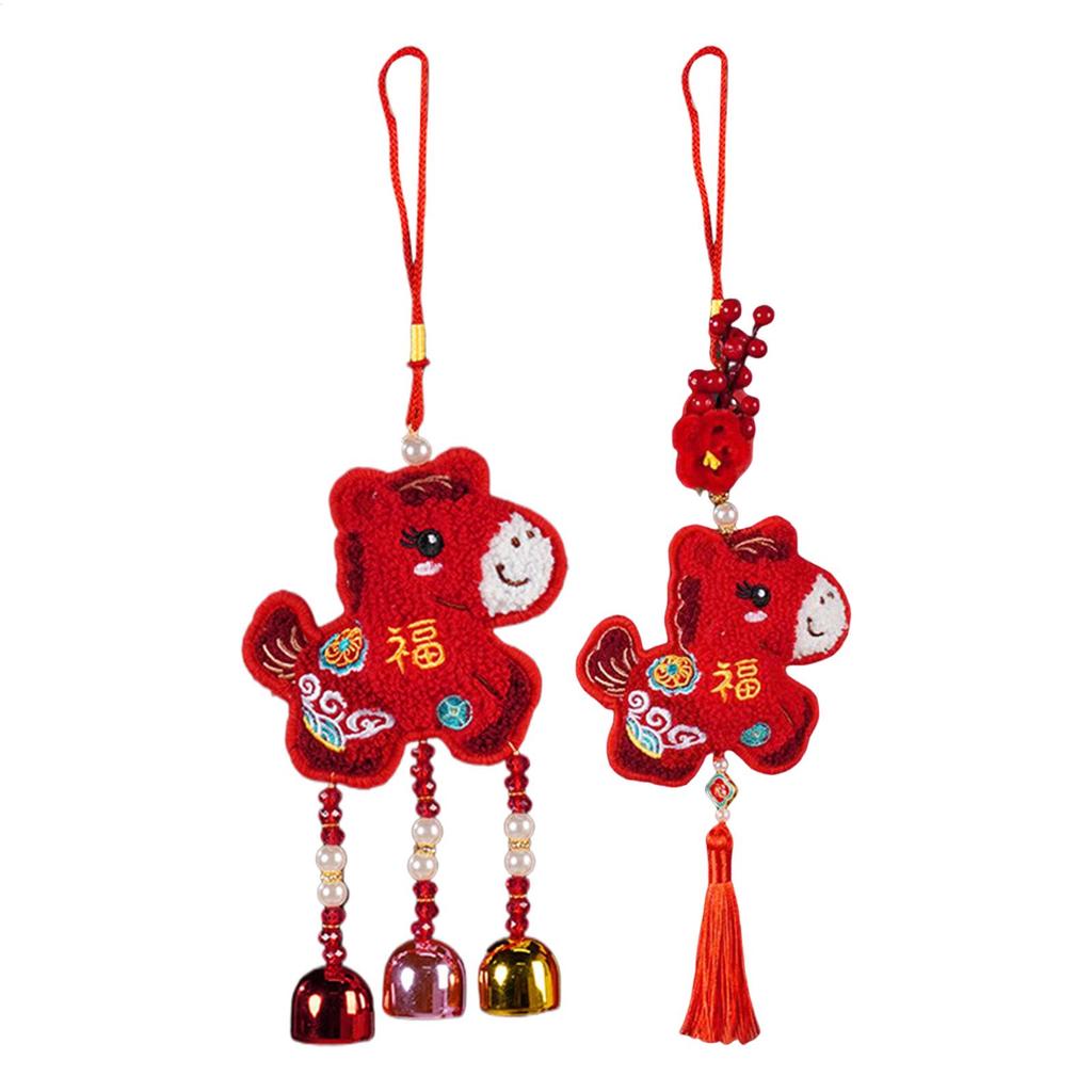 New Year Hanging Ornament 2026 New Year Decoration Year of the Horse Door Tassel Pendant Chinese Spring Festival tet Tecoration