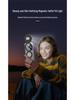 Portable Magnetic Fill Light & Makeup Mirror for Live Streaming and Travel