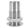1 1 4in Marine Straight Thru Hull Fitting 316 Stainless Steel Water Drain Outlet Barbed Thru Drain Connector for Boat 1
