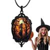 Halloween Halskette für Damen Legierung Vintage Halskette Halloween Schmuck Modeschmuck Halsketten Trendige Halsketten