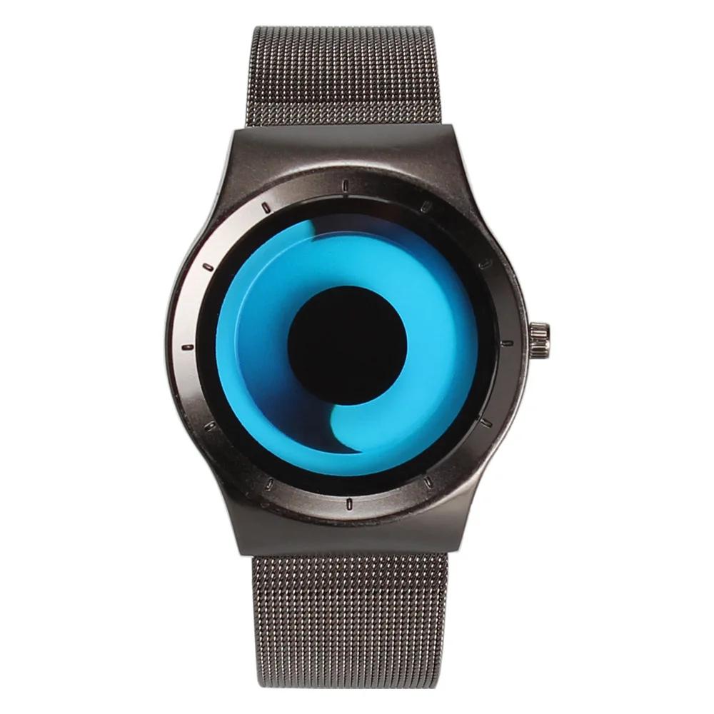 

Новая концепция модных часов для мужчин Водонепроницаемые Часы с циферблатом в виде звездного неба и завихрений Спортивные мужские часы Бизнес Кварцевые наручные часы Часы