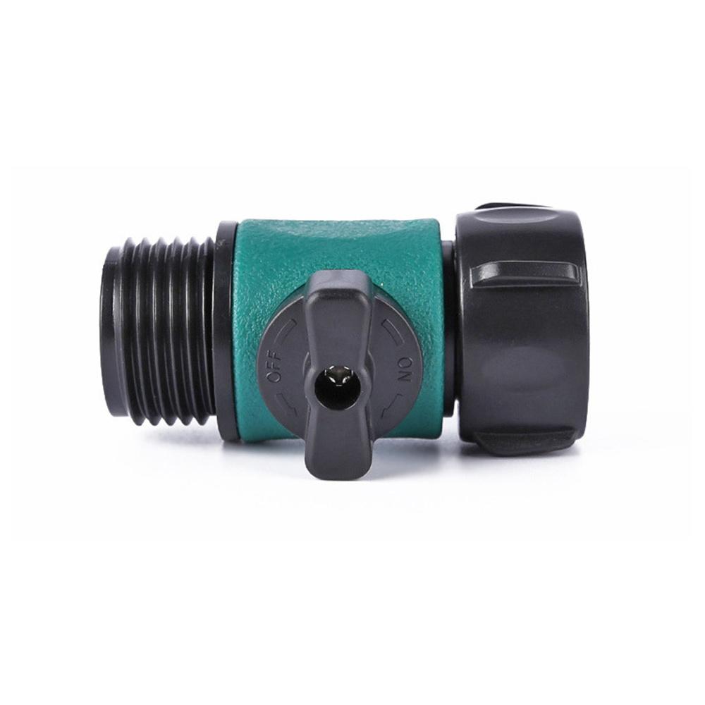 Garden Sprinkler Pipe Valve Control Durable Plastic Single-way Valve Gardening Accessories Car Wash Water Gun Fitting Connector