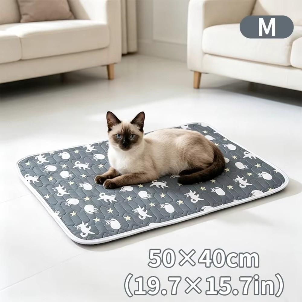 Non Slip Bottom Pet Cooling Mat Waterproof Surface Summer Pet Sleeping Pad Dogs Cats