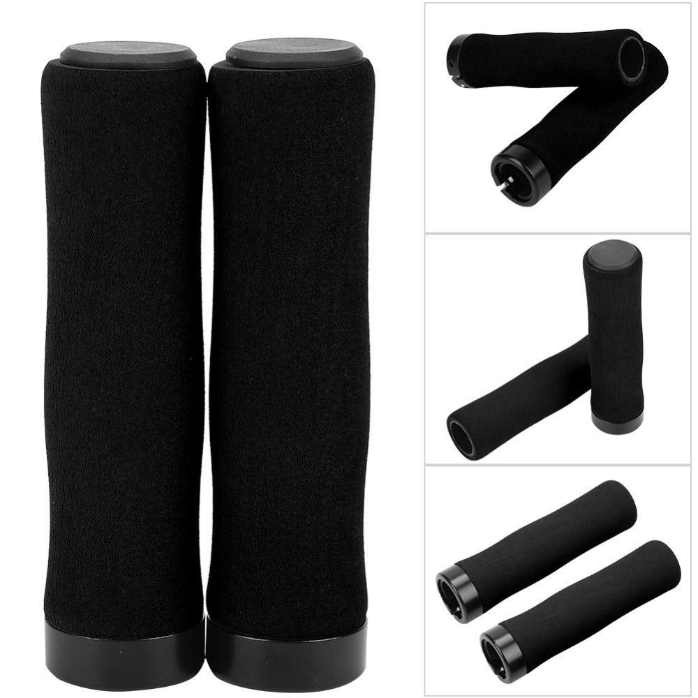 1 Pair with Bar Plugs Mountain Bike Grip Sponge Handlebar Grip Durable Bike Grip  Mountain Bike