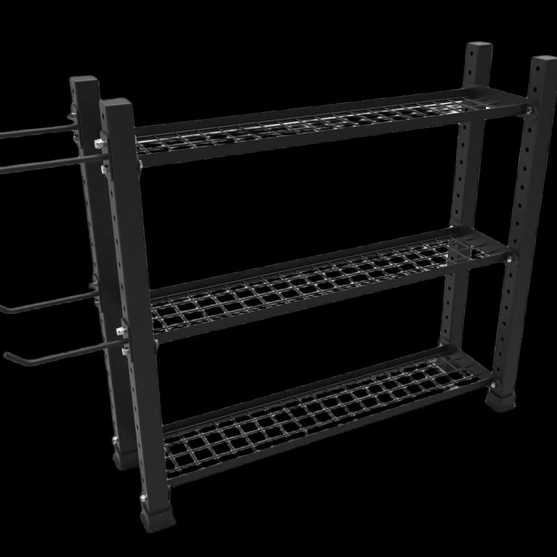 WEZHO Yoga and Dumbbell Storage Rack