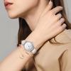 POPETPOP Analog Quartz for and Students Women's Watch, Cute, Waterproof, Movement, White, 23.5x3cm, Work, Girls, Kids,