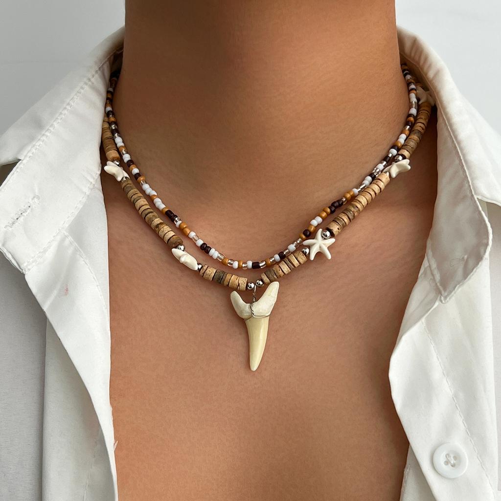 Salircon 4 Styles Hip Hop Sun Coconut Husk Pendant Necklace Men  New Summer Beach Vacation Adjustable Necklace Jewelry Gifts