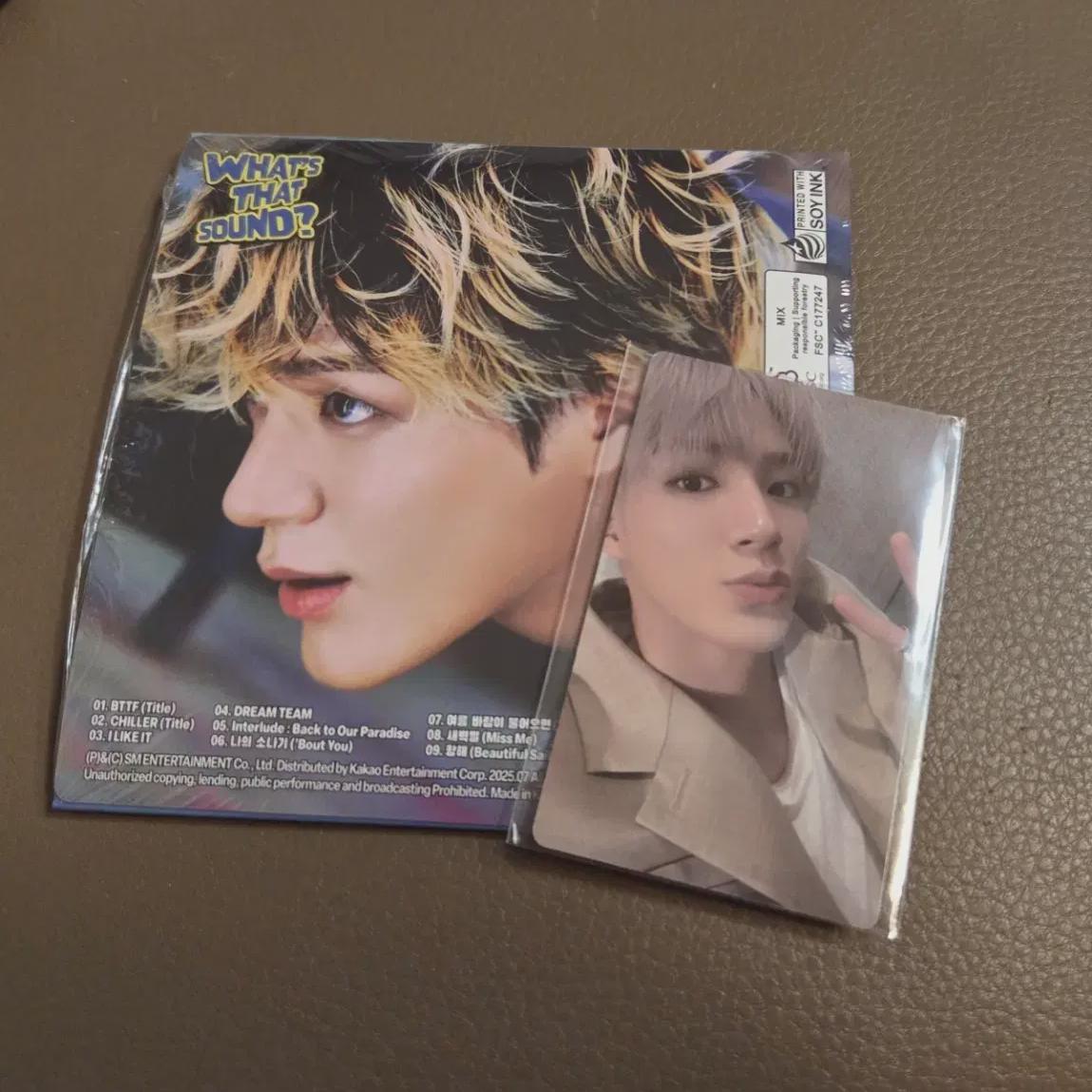 

Bttf Sealed Digipack Album Ncity Dream Jeno Countdown Live Unreleased Photocard