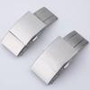 19mm Thickened 316L Stainless Steel Foding Buckle for Longines Rubbe Watchband Hydroconquest L3 Strap Foldover Butterfly Clasp