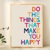 Retro Inspirational Quote Canvas Poster Picture Canvas Painting Motivational Wall Art for Living Room Home Decor Mural Cuadros