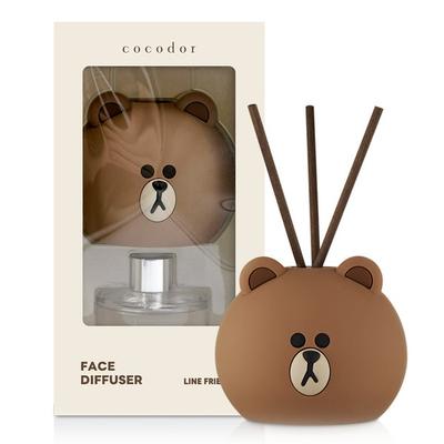 Cocodor Line Friends Face Diffuser 50ml, Brown (Pure Cotton)
