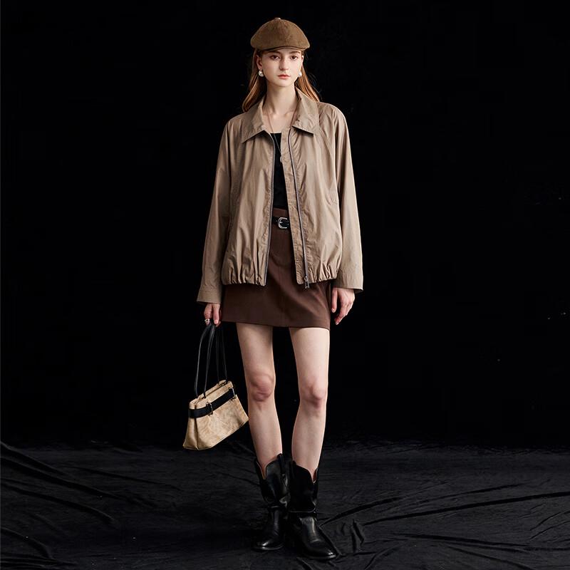Wudao 2026 Autumn Women's Minimalist Lightweight Casual Jacket