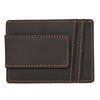 Card holder luxury  designer money clip purse for woman man small wallets genuine leather credit card ID Cash Bill Holder