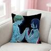 CChainsaw Man Reze Arc Pillow Case Pattern Printed Pillowcase For Living Room Sofa Cushion Cover