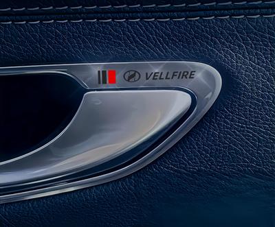 Toyota VELLFIRE Car Sticker Car Logo Decoration Sticker Car Bike Sticker Decal Universal Dress