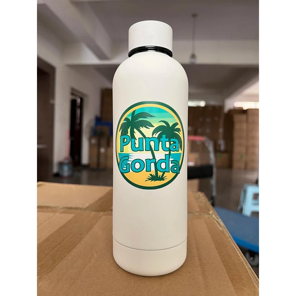 Double Wall Custom Stainless Steel Cup Insulated Drink Bottle Tumbler 500ml Thermos Water Bottle