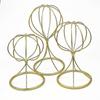 Iron Hat And Wig Display Stand Featuring Modern Designs and Easy Maintenance Home Organization Storage Solution