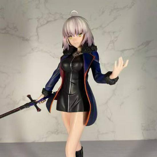Fate/Stay Night Black Jeanne d'Arc Squatting Figure in Casual Shinjuku Outfit