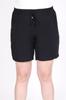 Women's Fashion Big Size Shorts & Bermudas Elastic Waist Pocket Shorts