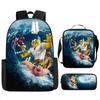 Spongebob Squarepants Children'S School Bag Male And Female Students Backpack Kindergarten Cute Cartoon Backpack Pencil Bag