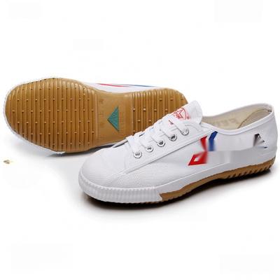 Scarpe di tela Wushu Studente Esame Fisico Atletica Leggera Scarpe da Corsa Scarpe Casual Domestiche Esercizio Mattutino Uomo e Donna Coppia Scarpe Bianche