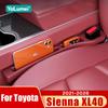 For Toyota Sienna XL40 Hybrid 2021 2022 2023 2024 2025 2026 2PCS Universal Car Seat Leak Proof Strips Gap Side Seam Filler