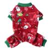 Dog Coat Christmas Theme Pullover for Cold Weather Four-Legged Apparel