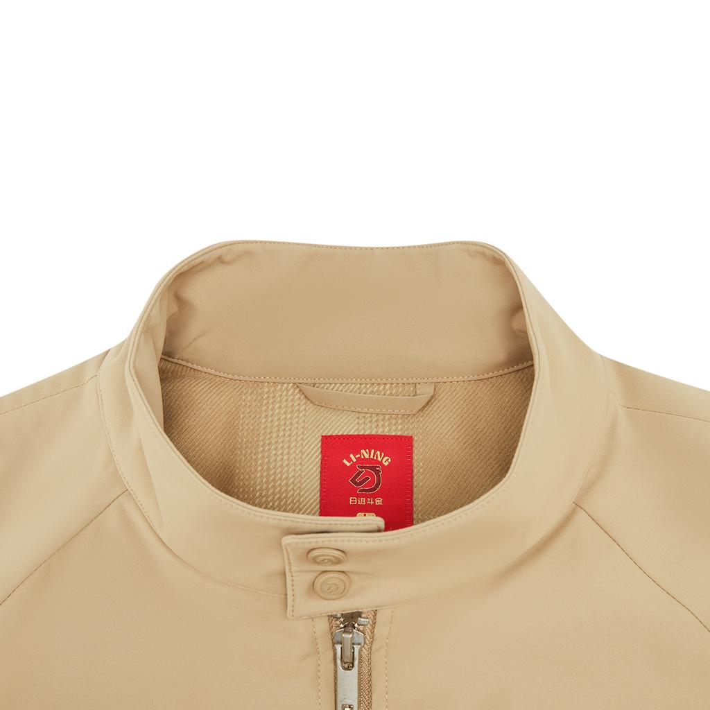 Li-Ning Windproof And Water-Repellent Stand Collar Jacket Men Jackets AJDW027-1