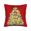 Cartoon M-Minions Christmas Pillowcase Soft Polyester Cushion Cover Gift  Throw Pillow Case Cover Home Zippered 40*40cm